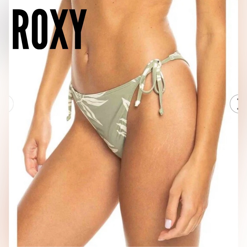 NEW Roxy Beach Classics TS Cheeky Side Tie Bikini Bottoms Size XL